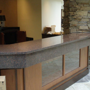 reception desk