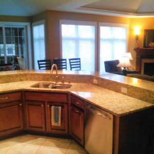 Kitchen counter tops big